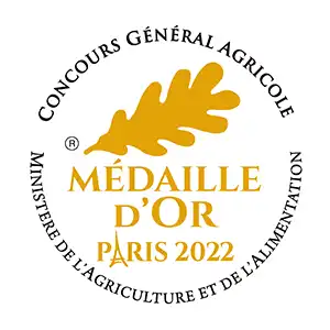 Médaille d'Or - Concours Général Agricole Paris 2022