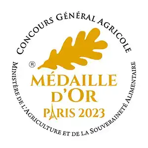 Médaille d'Or - Concours Général Agricole Paris 2023