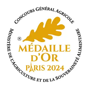 Médaille d'Or - Concours Général Agricole Paris 2023