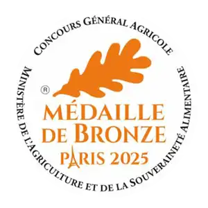 Médaille de Bronze - Concours Général Agricole Paris 2025